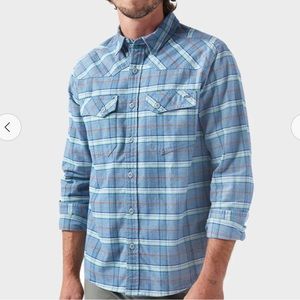 NWT Men’s STIO junction mid weight flannel shirt